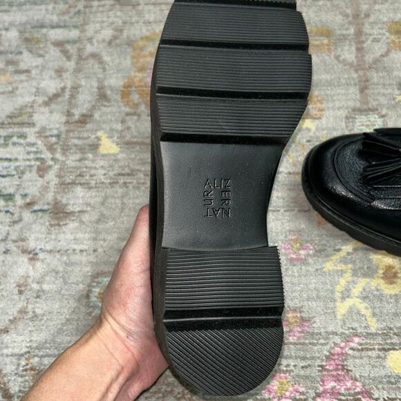 Naturalizer DESMOND LUG LOAFER black size 8 - Picture 4 of 4